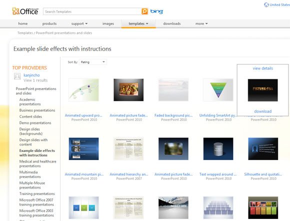 powerpoint animation free download 2007